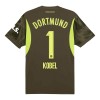 Officiële Voetbalshirt Doelman Borussia Dortmund Kobel 1 Uit 2024-25 - Heren